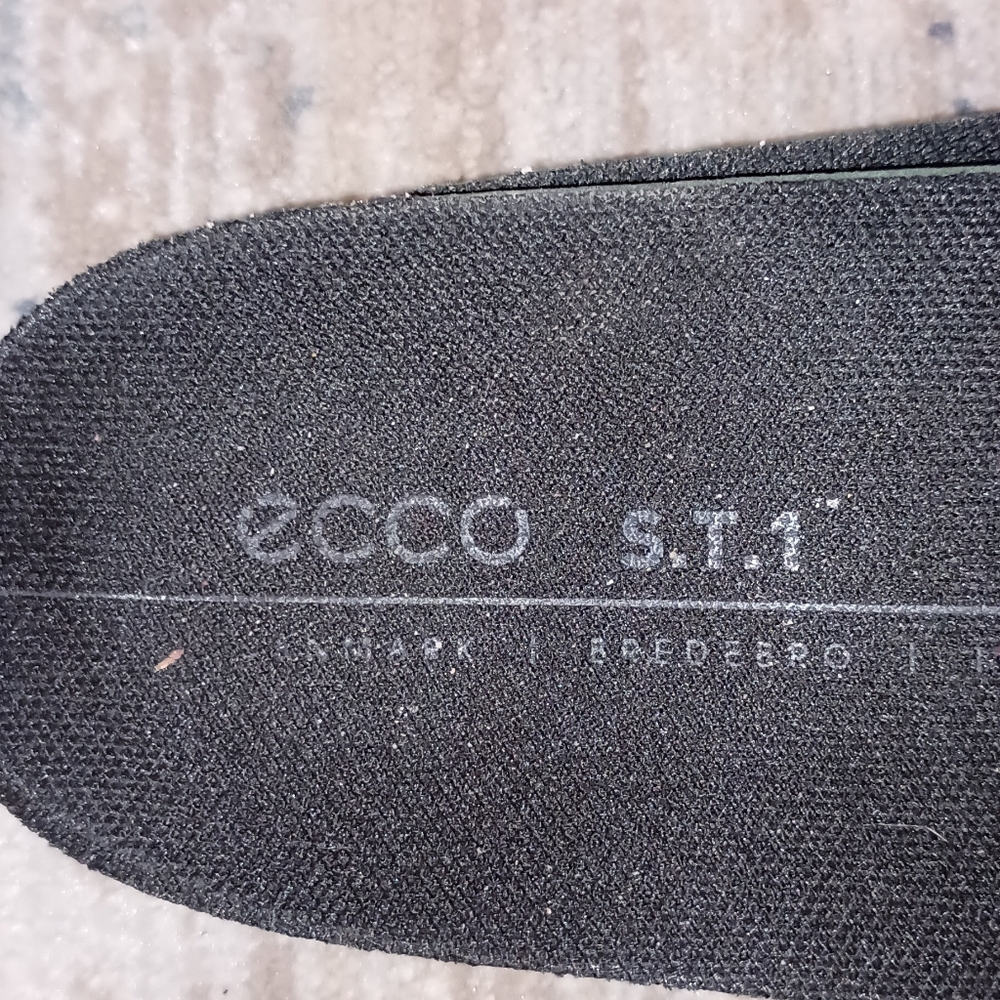 ECCO ExosStride Offwhite leather Athletic Shoes Women's Size 39 - Picture 3 of 12